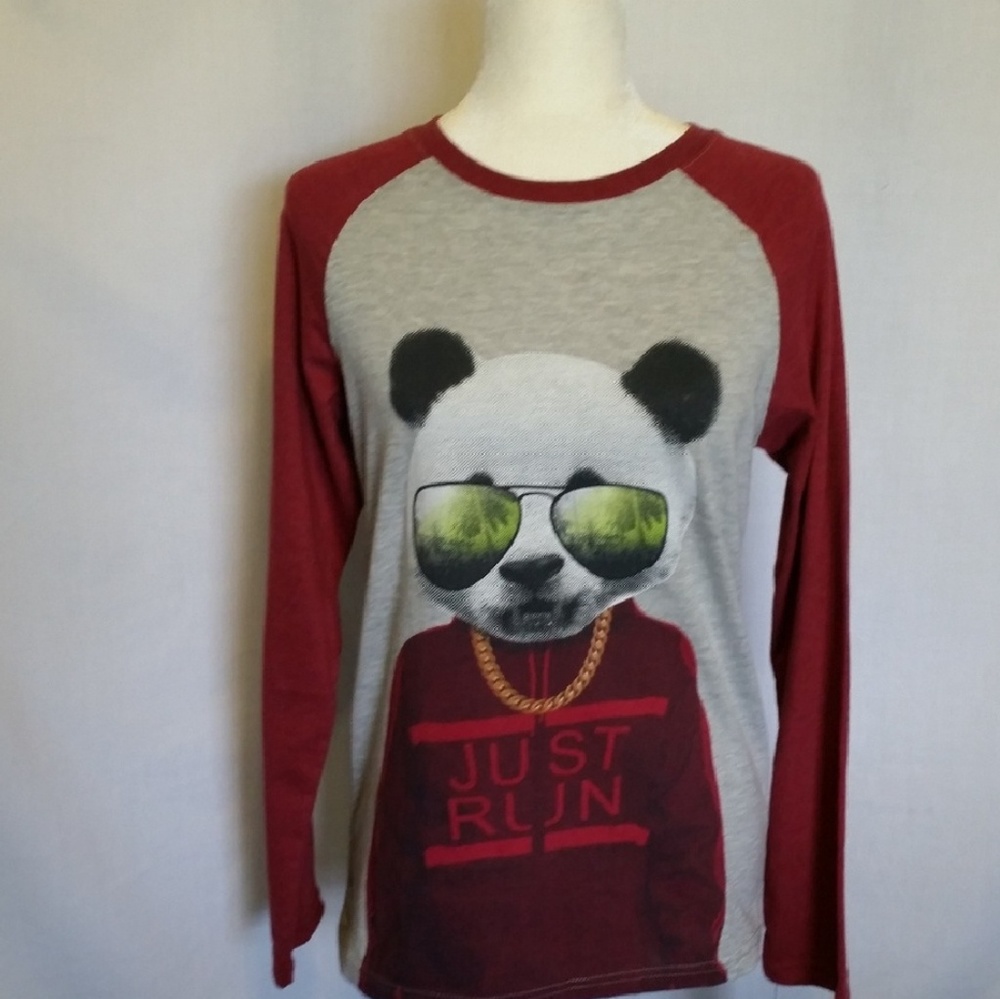 Panda long sleeve shirt